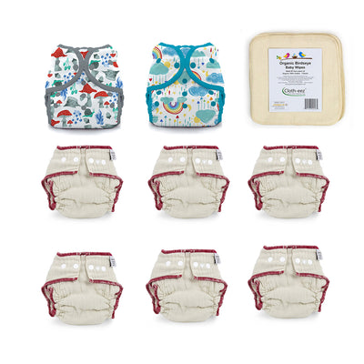 gender neutral cloth diaper trial kit