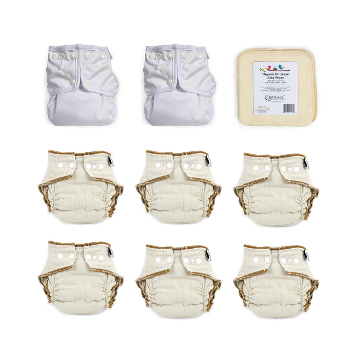 give it a try cloth diaper kit size large Workhorse organic Mommys touch Covers