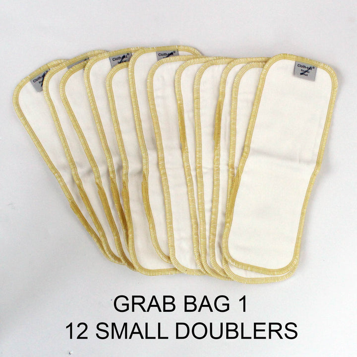 12 diaper doublers grab bag