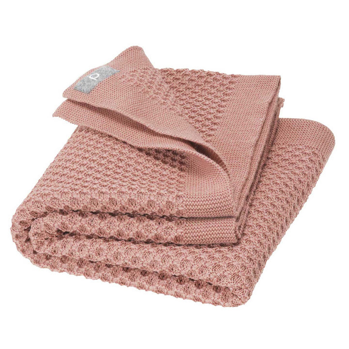 wool blanket large pink
