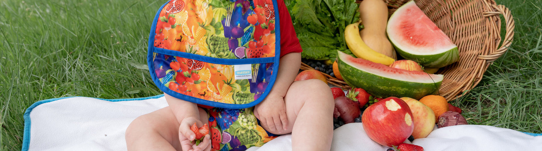 Thirsties baby bib