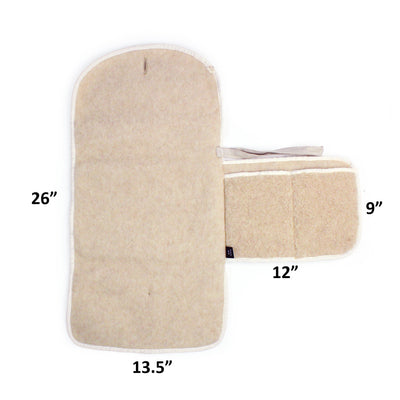 KiCo Label Wool Portable Changing Mat