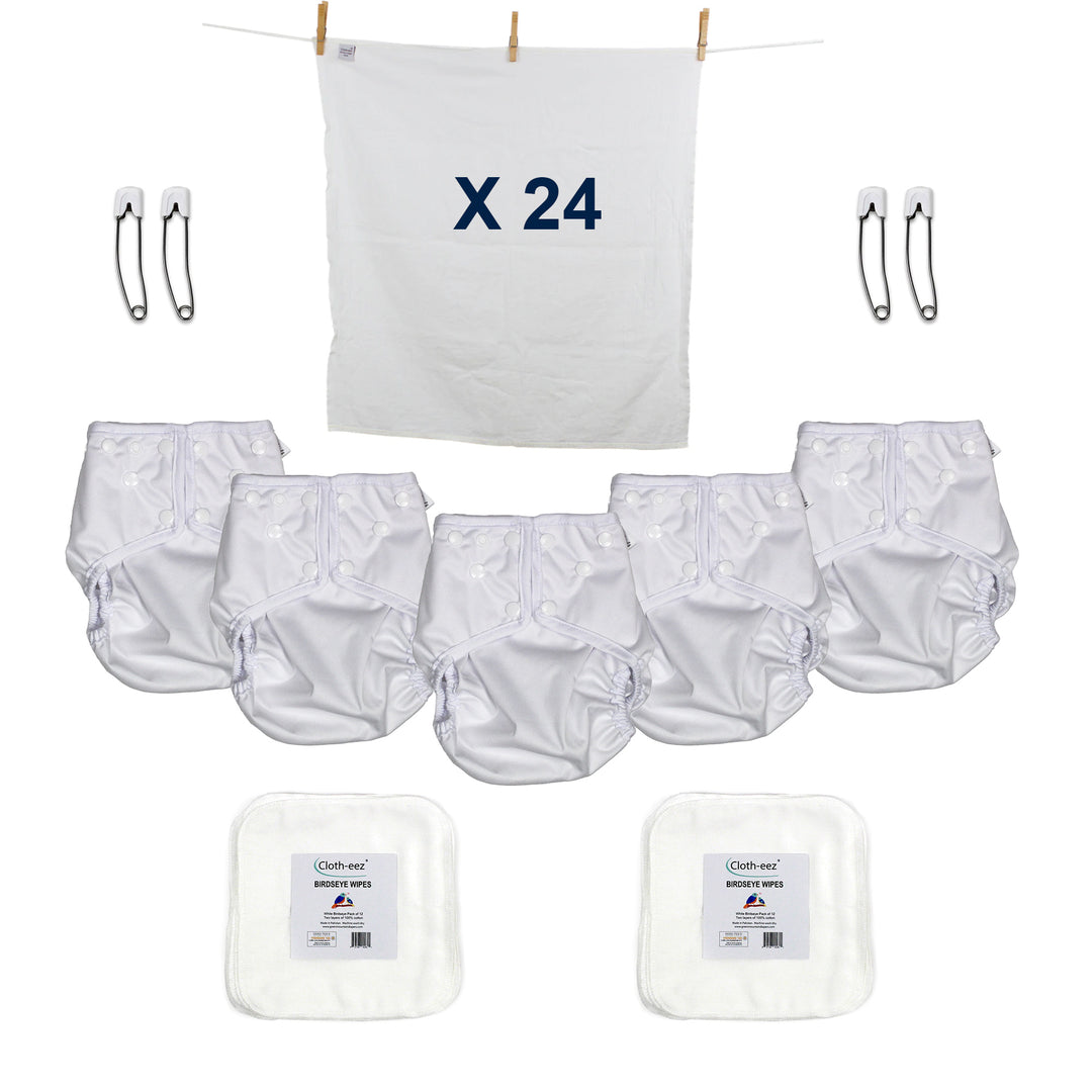 cloth diaper kit for handwashing or minimalist