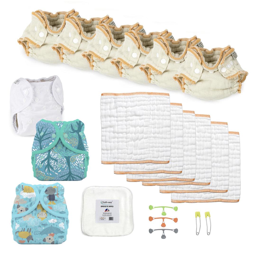 newborn cloth diaper kit gender neutral