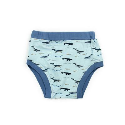 3yr whales organic underwear