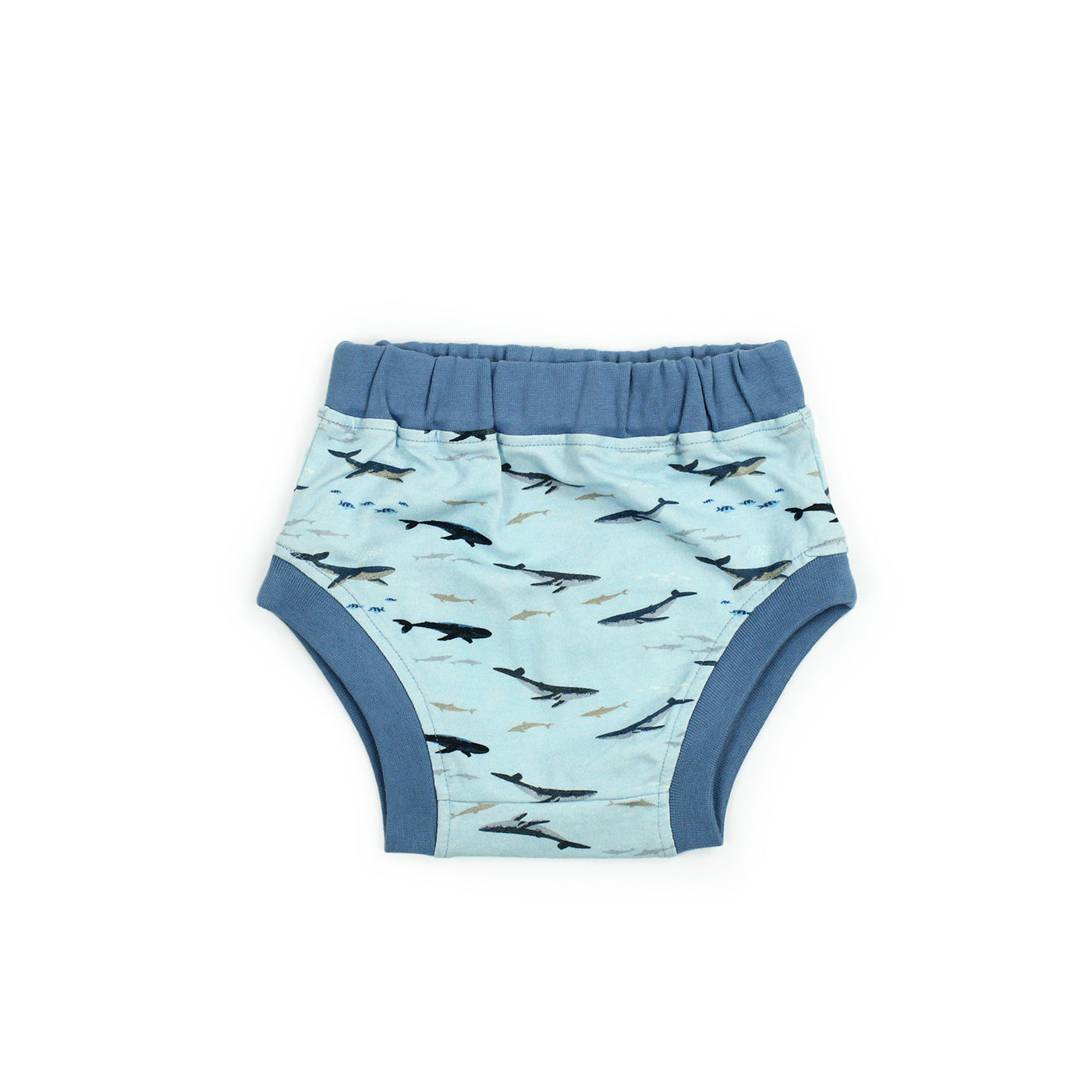 Lola & Taylor Organic Cotton Over Cover Whales clearance Green