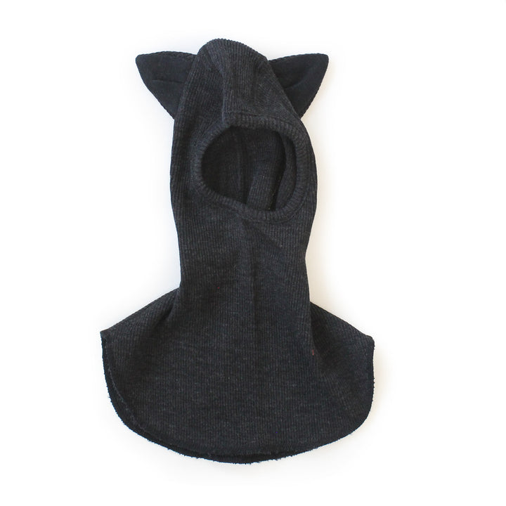 ManyMonths baby balaclava black cat kitty ears