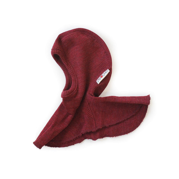 ManyMonths baby balaclava maroon  wild pomegranate