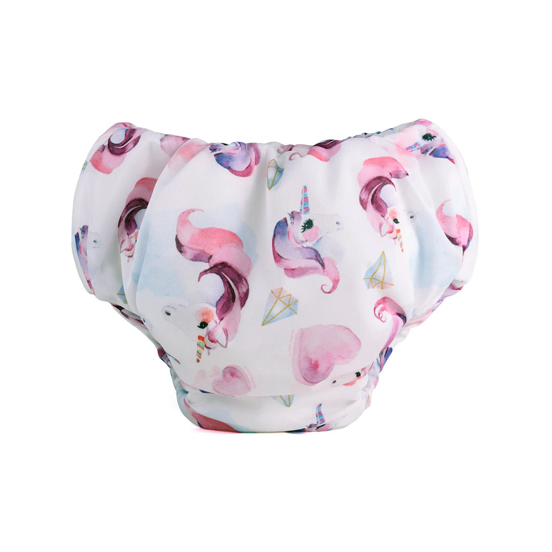 Mother-ease Bedwetter washable night diaper dream unicorn print