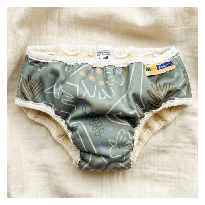 mother-ease big kid training pants little dinos print