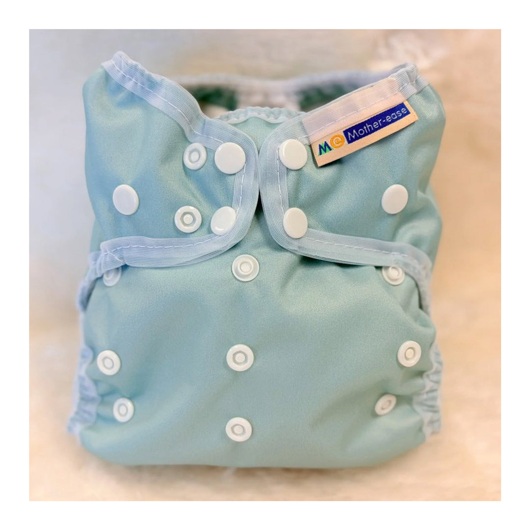 Mother-ease wizard uno all in one cloth diaper sage light green