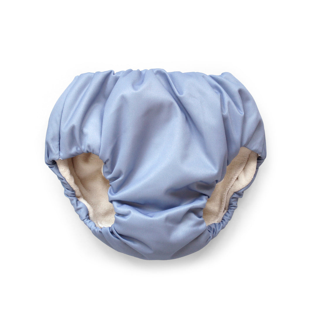 Mother-ease bedwetter pant nighttime cloth diaper periwinkle 