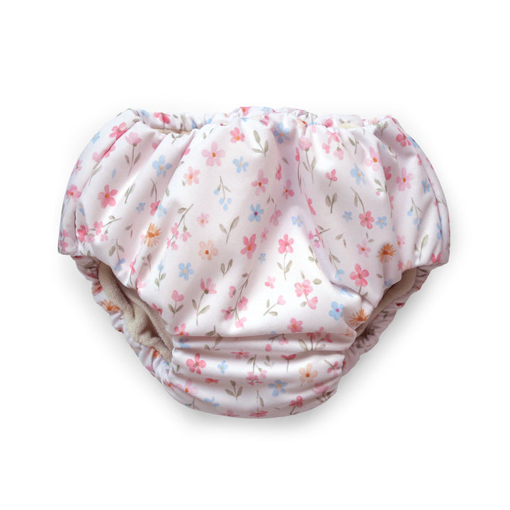 Mother-ease bedwetter pant nighttime cloth diaper wildflower