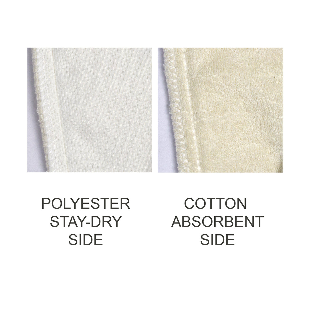 stay dry cloth diaper close up
