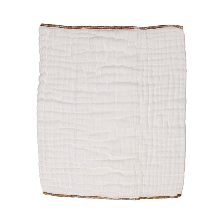 prefold diaper size large brown edge
