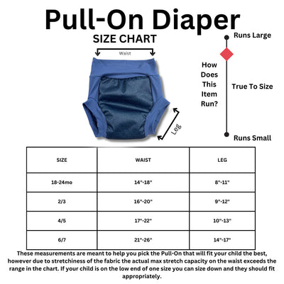 smart bottoms pull on cloth diaper size chart
