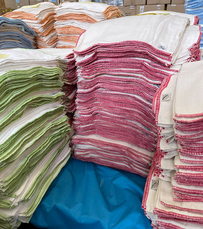 large cotton rags