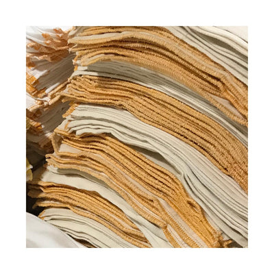 small unbleached cotton rags