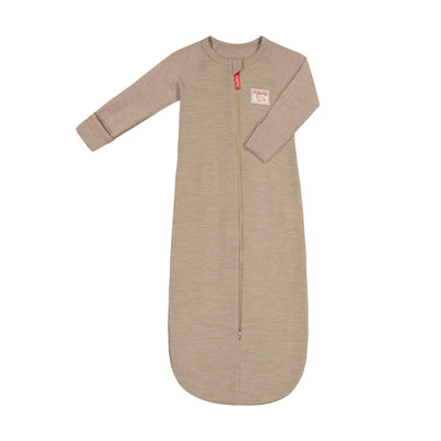 Ruskovilla wool sleep sack tan