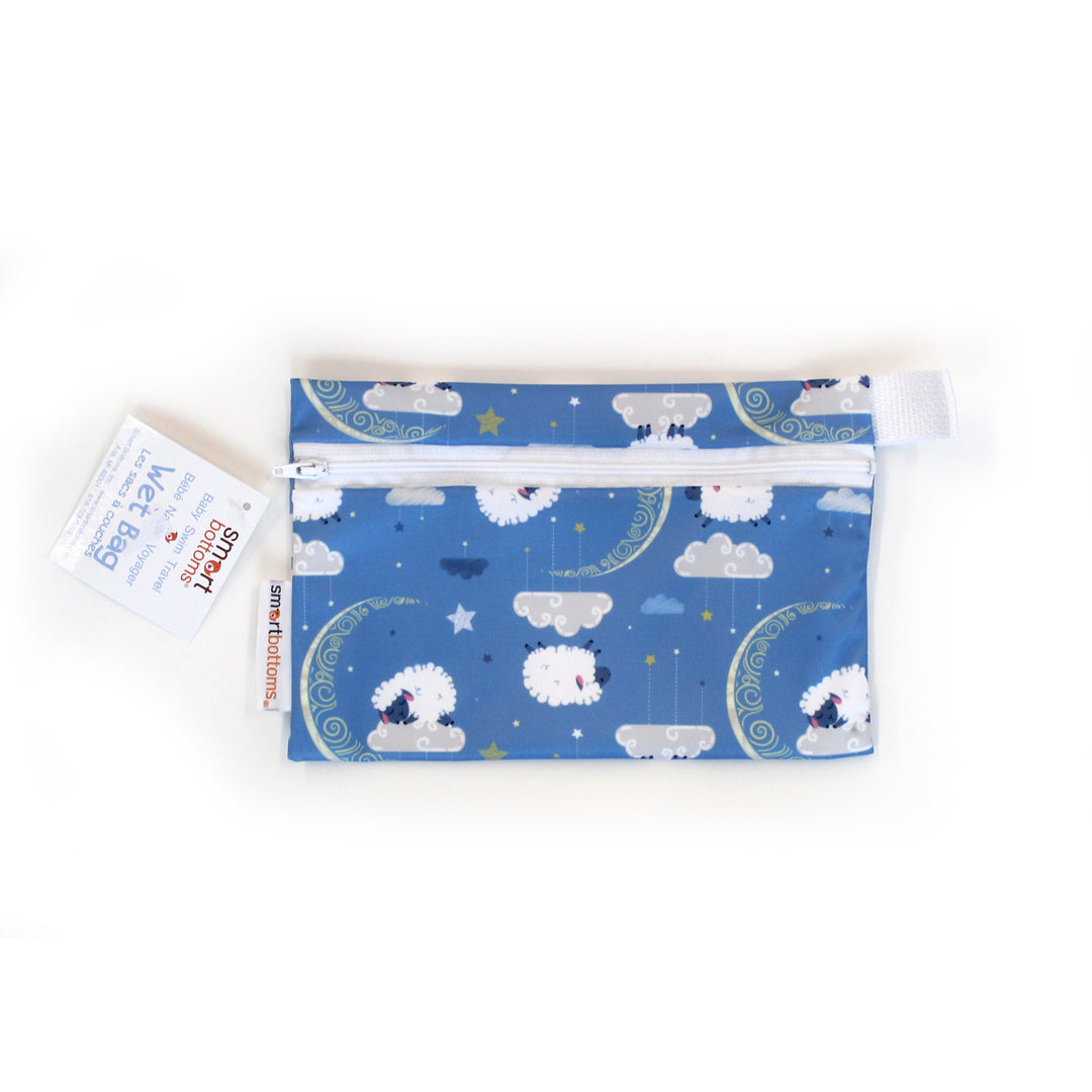 Smart Bottoms Mini Wet Bag sheep print baabara