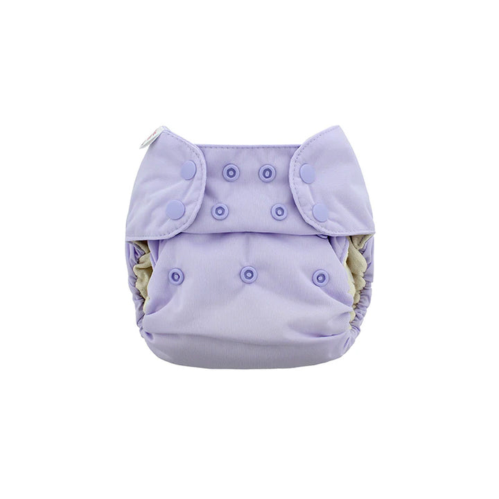 Blueberry Simplex organic cloth diaper lavender purple
