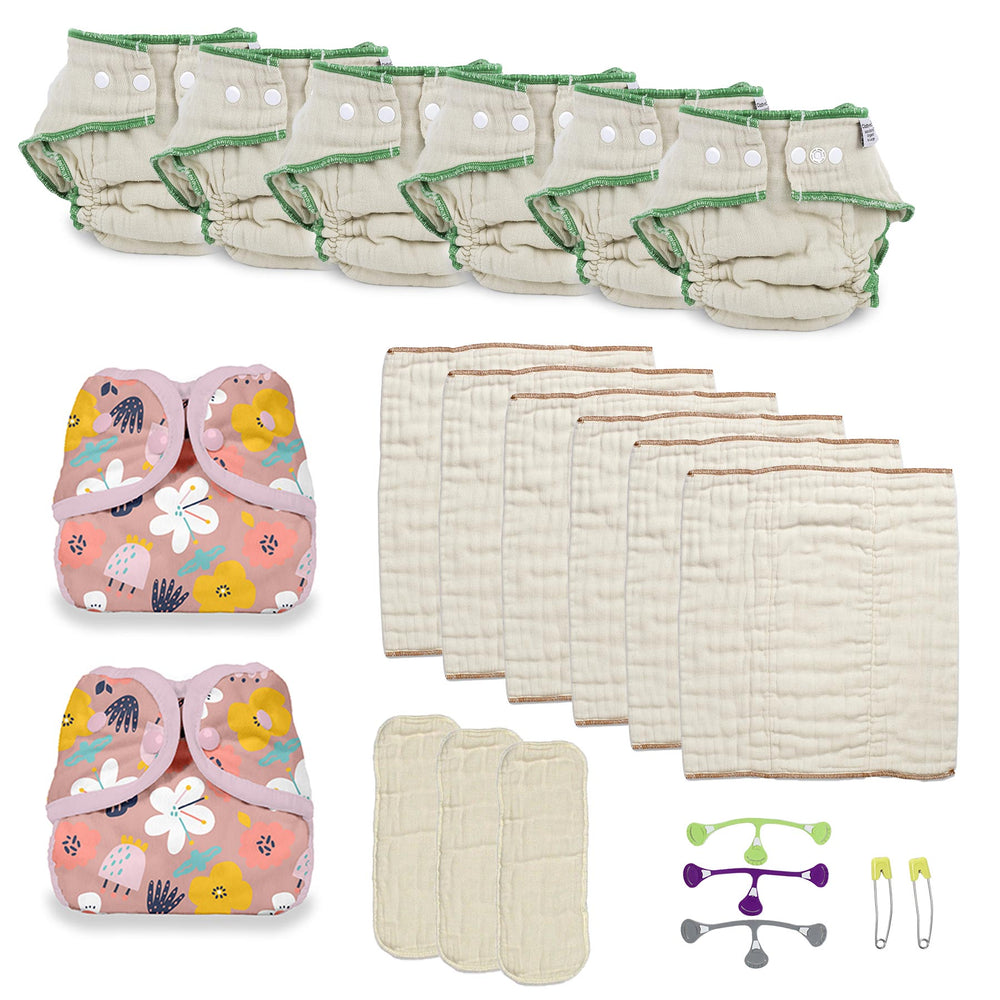 t try both kinds of cloth diapers for a toddler girl