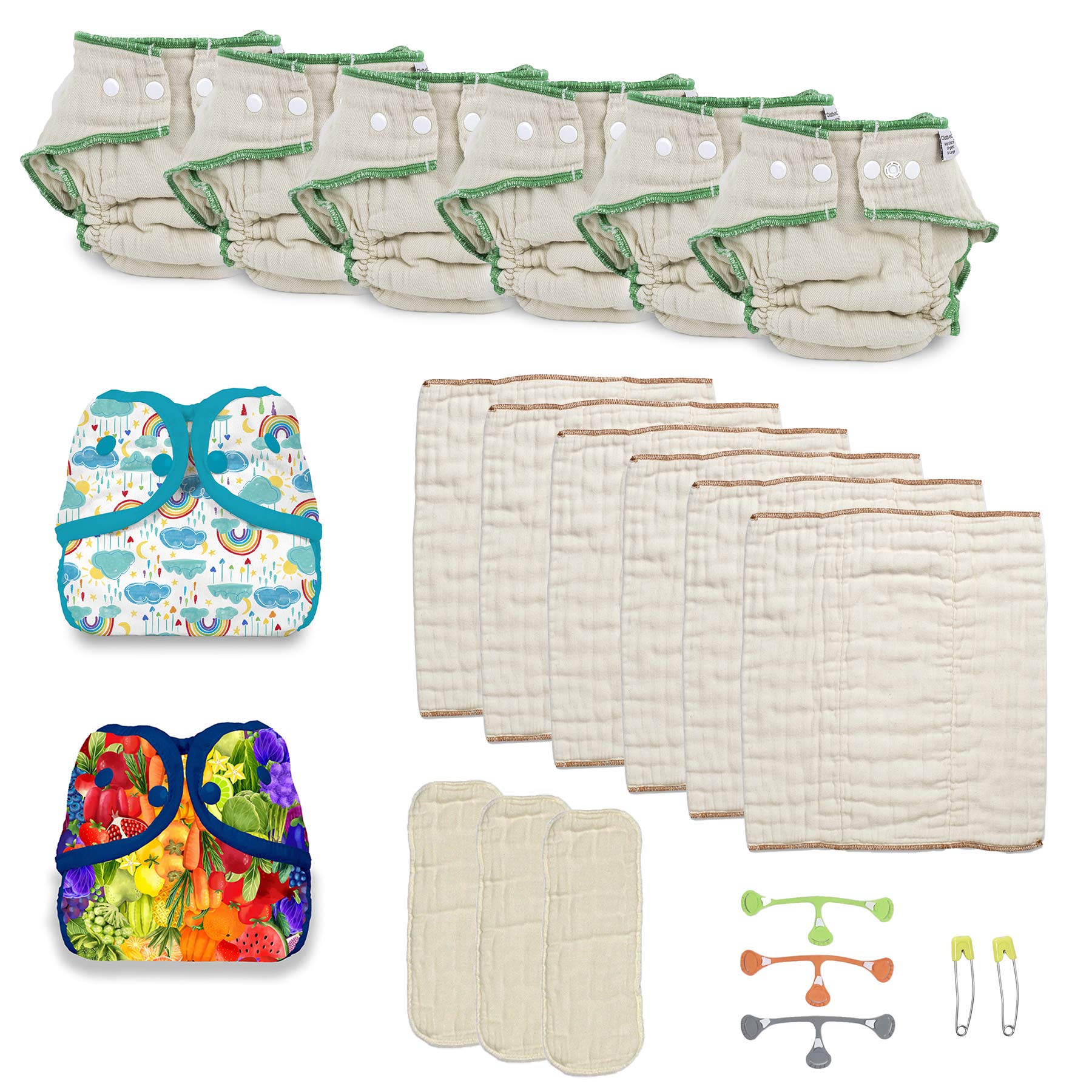 Try Both Cloth Diaper Kit size XLarge – Green Mountain Diapers