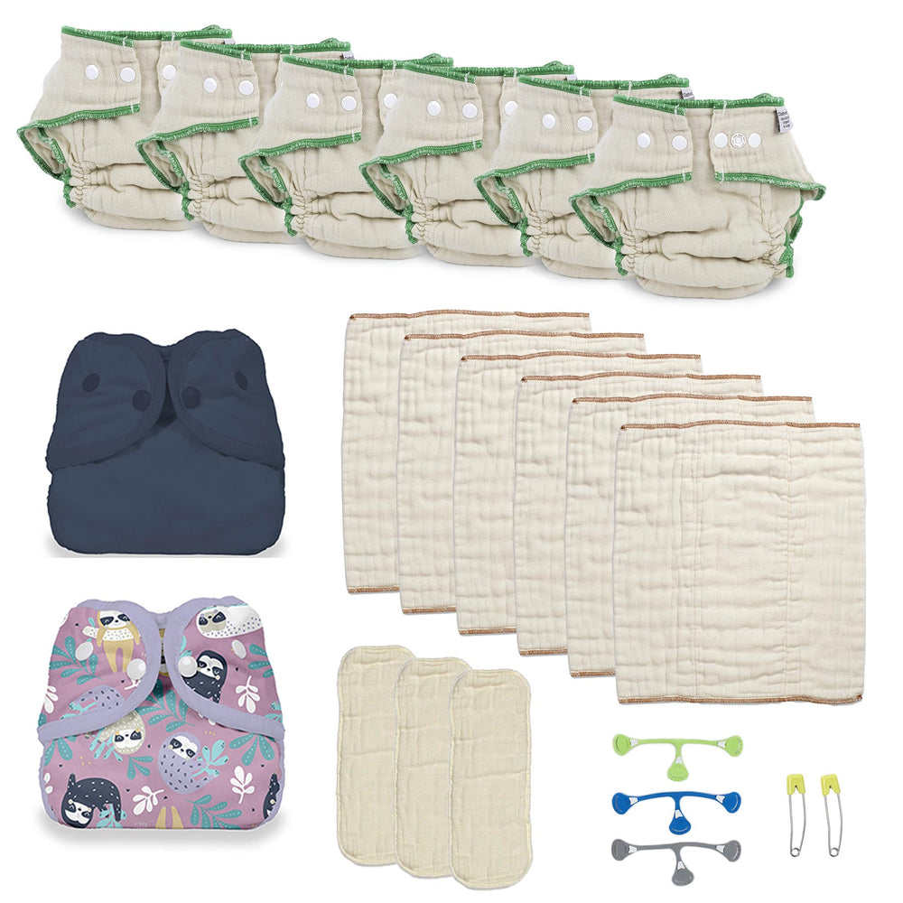 t try both kinds of cloth diapers gender neutral for a toddler