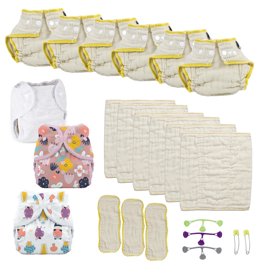 Try Both Cloth Diaper Kit size small – Green Mountain Diapers