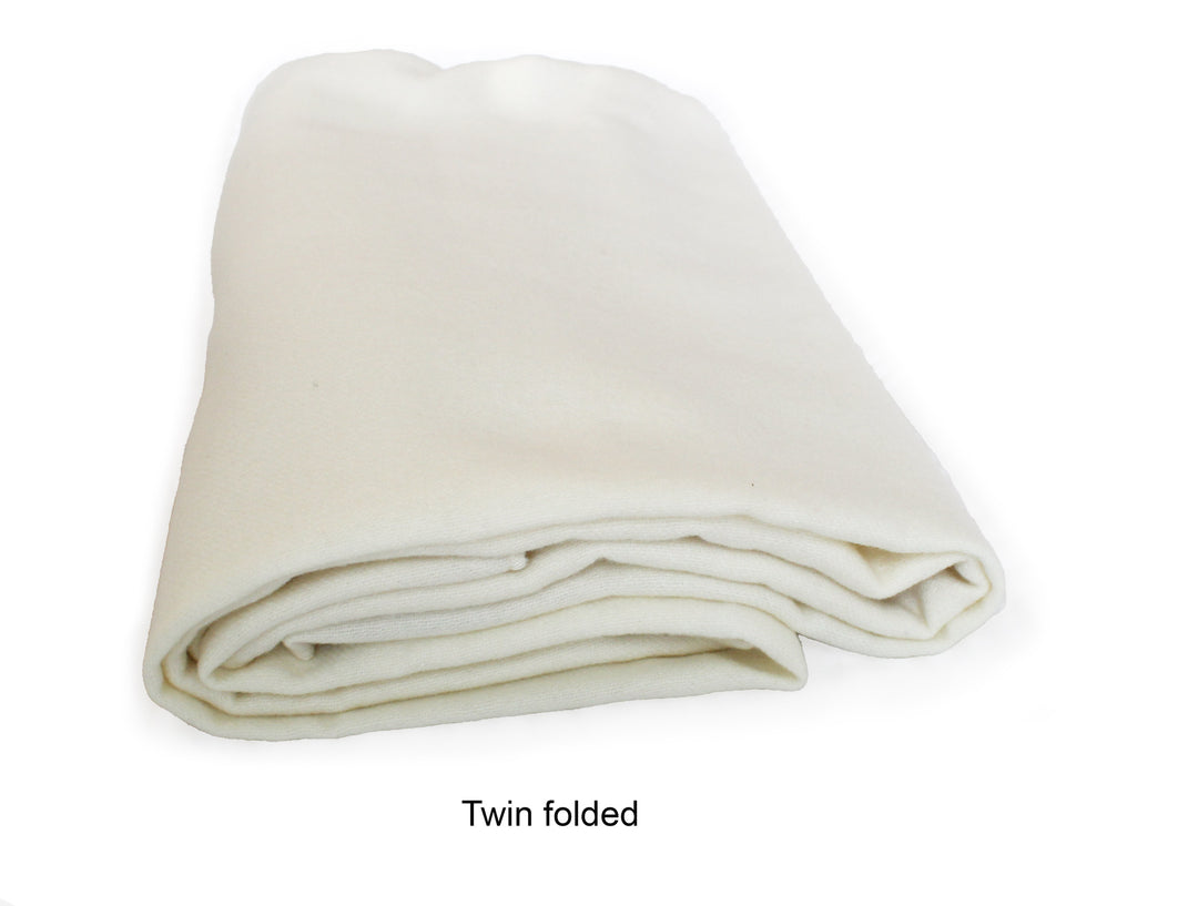 twin size wool moisture pad for bed