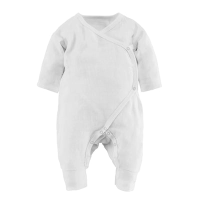 Under the Nile organic muslin side snap kimono  baby