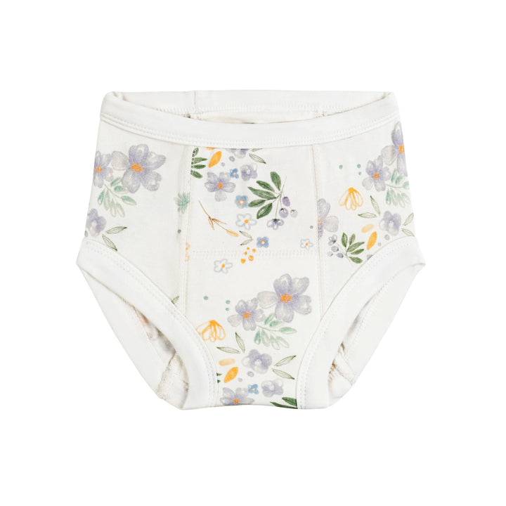 Under the Nile organic cotton training pants for toddlers modern daisy print