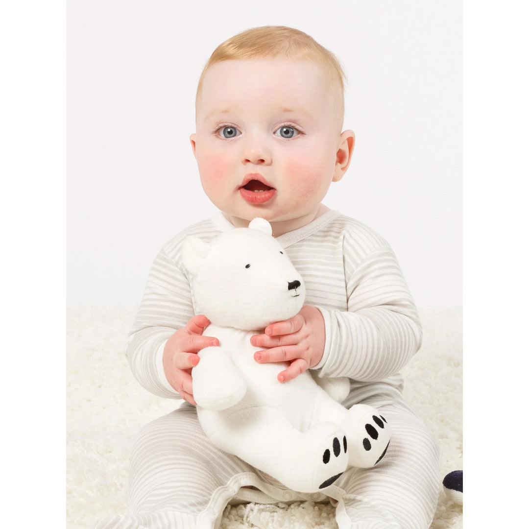 Under the nile organic stuffed polar bear and baby