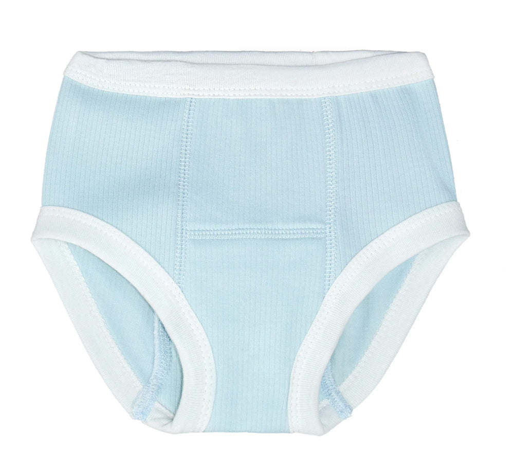 Under the Nile organic potty training pants blue