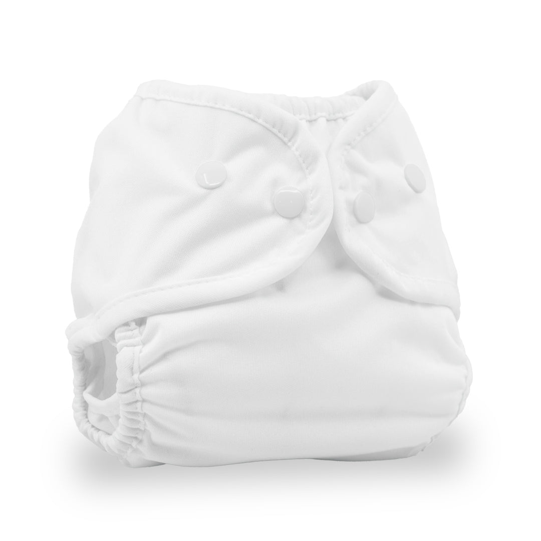 Thirsties Diaper Cover snaps white