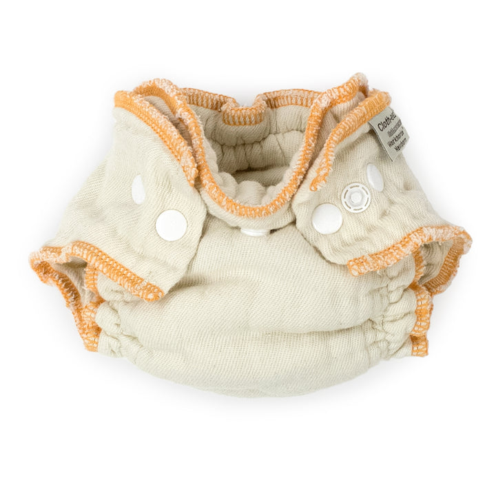 Workhorse fitted diaper with cord dip snap newborn