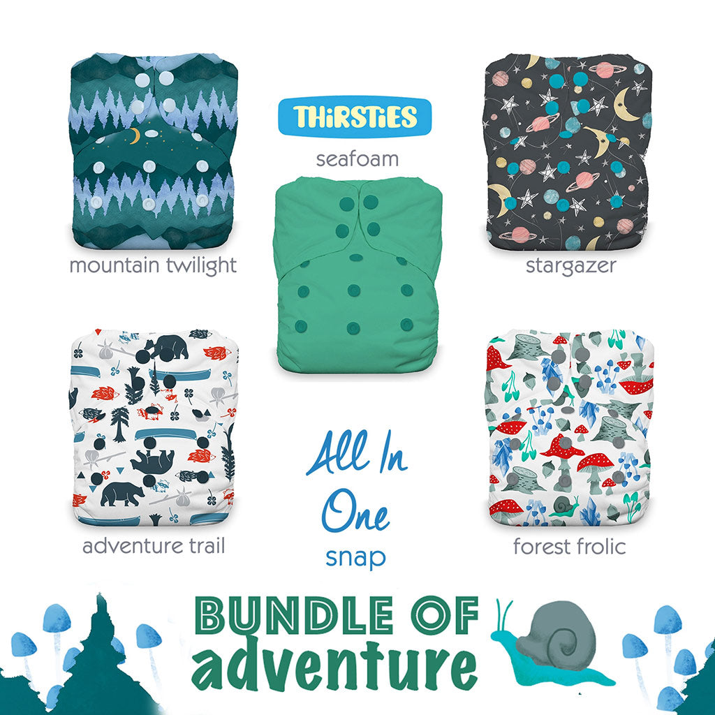 Thirsties AIO Snap Bundle of Adventure