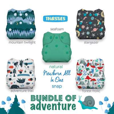 Snap Natural Newborn AIO Bundle of Adventure