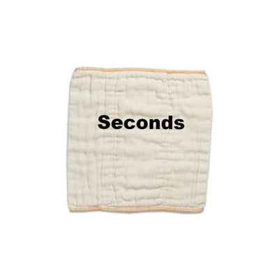 Seconds Prefold Diapers - Organic Newborn