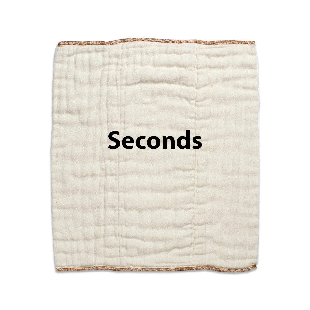 Prefolds Seconds - Organic Large
