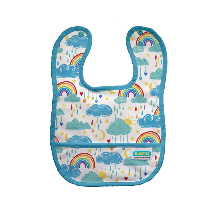 Thirsties Bib Rainbow