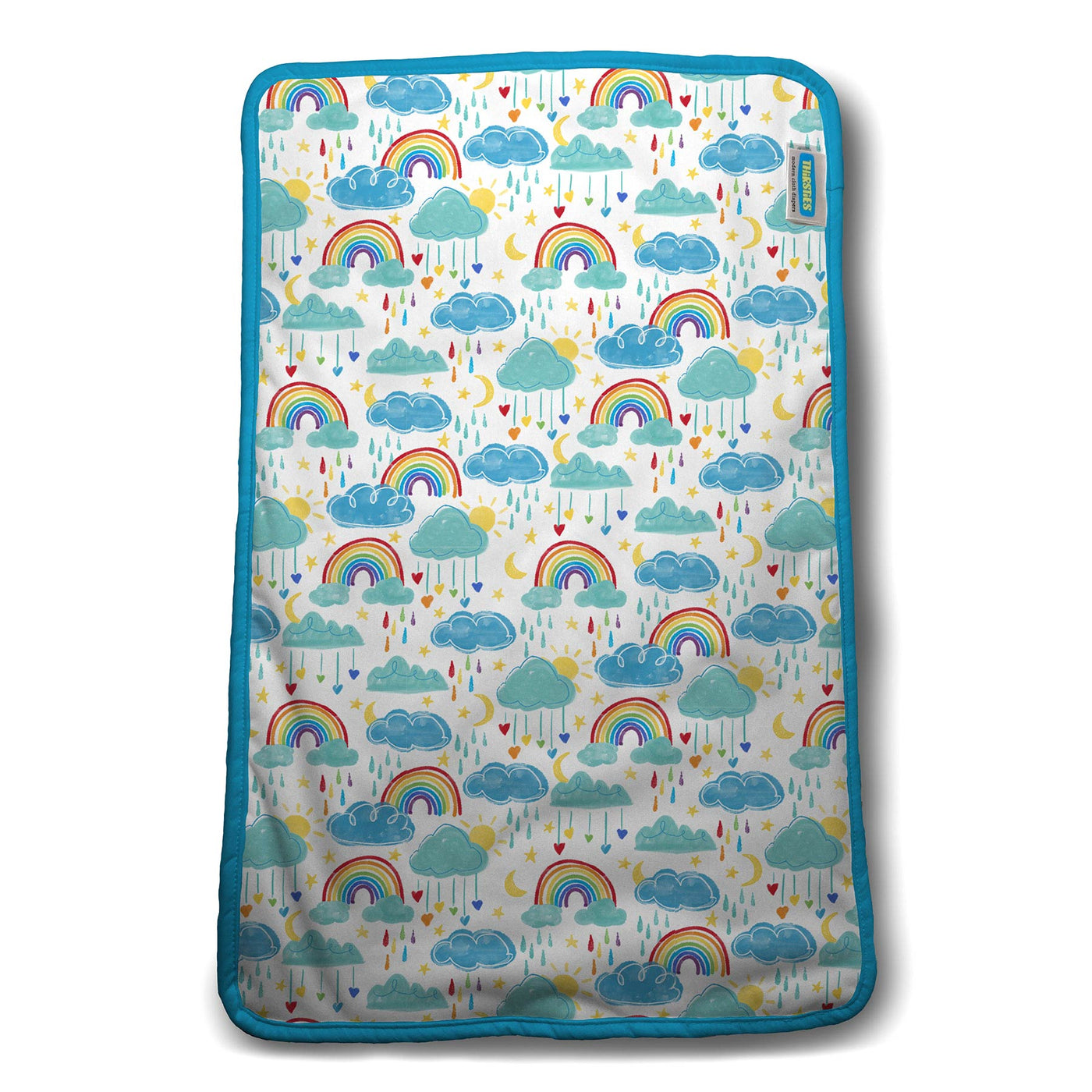 Thirsties Changing Pad Rainbow