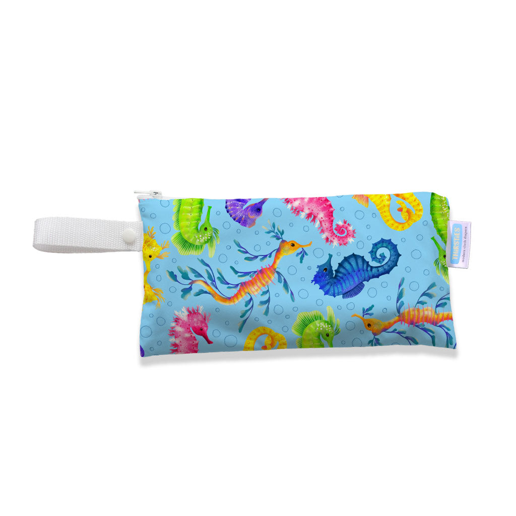 Thirsties Clutch Bag Hold Your Seahorses