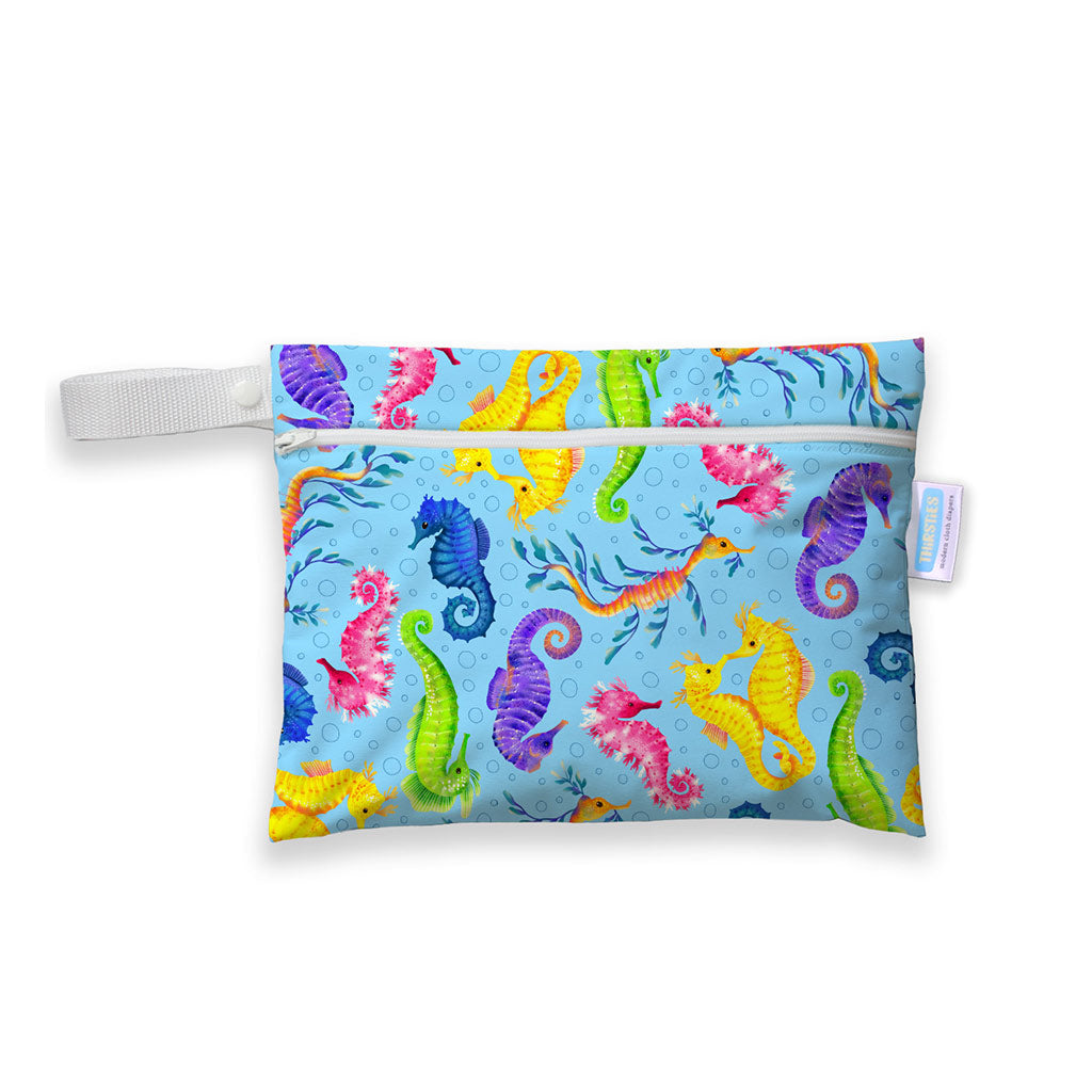 Thirsties Mini Wet Bag Hold Your Seahorses