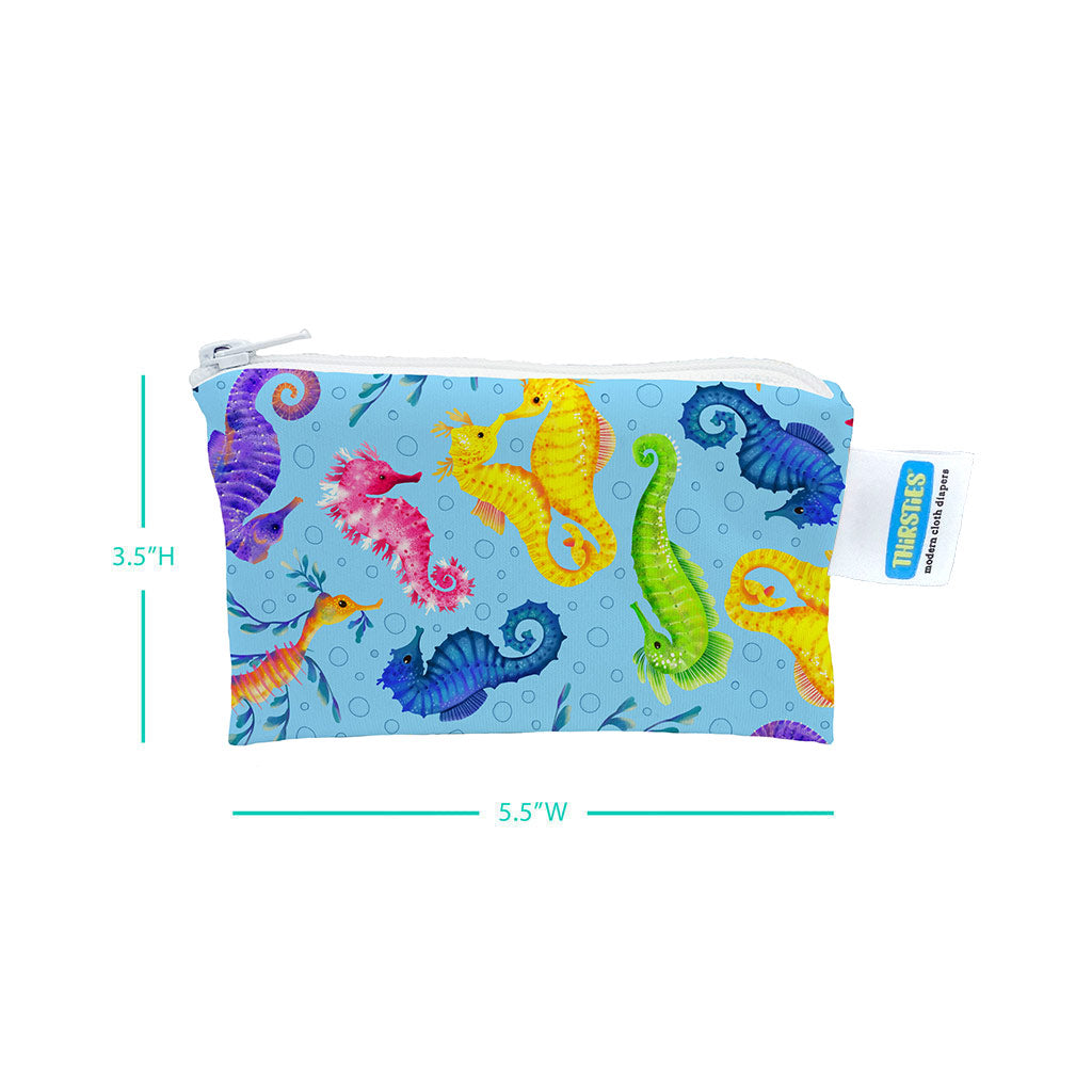 Thirsties Simple Pouch Hold Your Seahorses