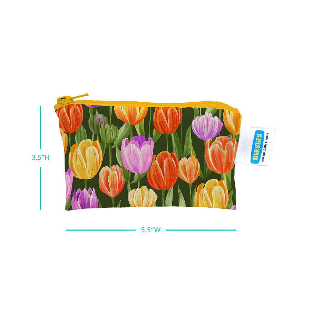 Thirsties Simple Pouch Tulips