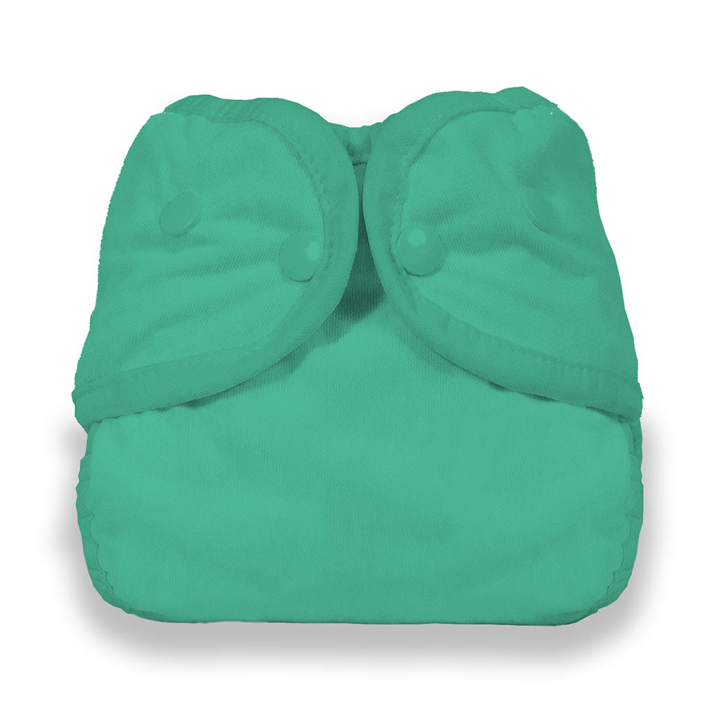 Thirsties Diaper Cover Snaps Seafoam