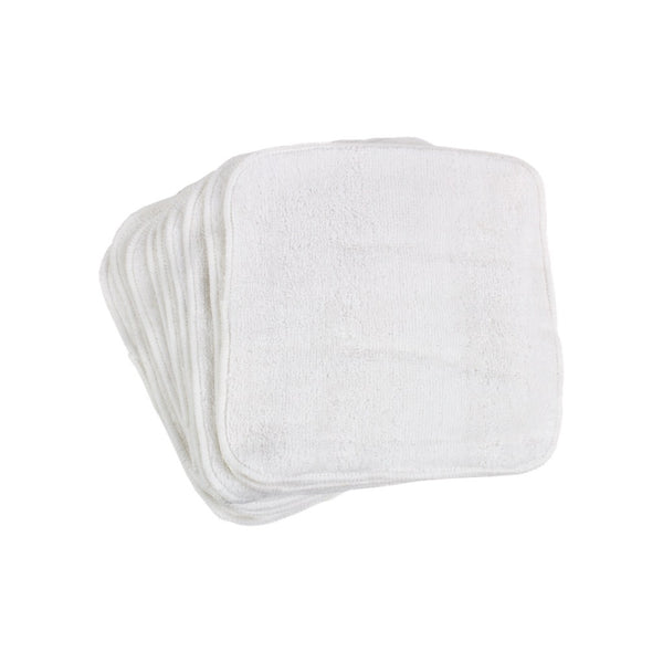 The Clean Store Terry Towel Cleaning Cloths Standard, White (100-Pack)