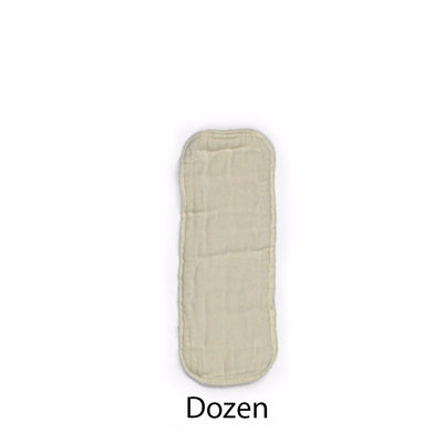 Cloth-eez organic diaper doubler large dozen