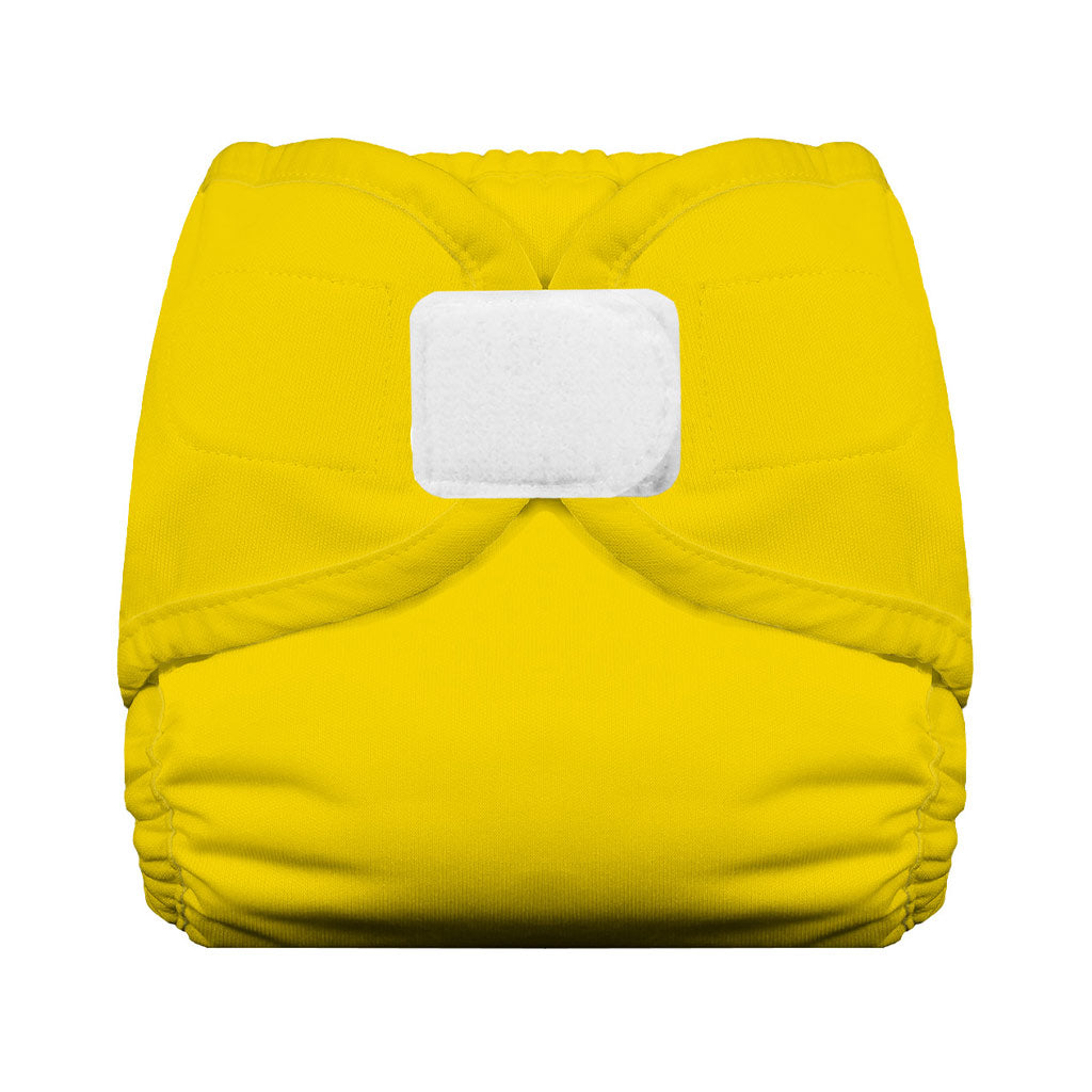 Thristies Diaper Cover Hook and Loop Sunshine